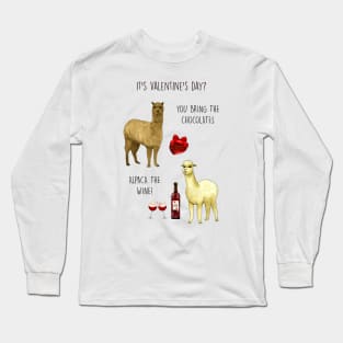 ALPACA THE WINE Long Sleeve T-Shirt